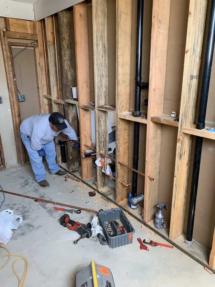 Commercial rough-in plumbing for Water Heater Replacement in Temple Hills
